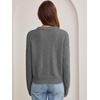 image:imageANRABESS Oversized Sweaters for Women Fall Wool Blend PulloverGrey