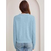 image:imageANRABESS Oversized Sweaters for Women Fall Wool Blend PulloverLight Blue