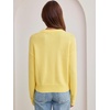 image:imageANRABESS Oversized Sweaters for Women Fall Wool Blend PulloverYellow