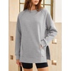 image:imageANRABESS Oversized Sweatshirt for Women Fleece Fall OutfitsGrey