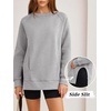 image:imageANRABESS Oversized Sweatshirt for Women Fleece Fall OutfitsGrey