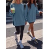 image:imageANRABESS Oversized Sweatshirt for Women Fleece Fall OutfitsGrey Blue
