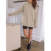 image:imageANRABESS Oversized Sweatshirt for Women Fleece Fall OutfitsLight Khaki