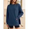 image:imageANRABESS Oversized Sweatshirt for Women Fleece Fall OutfitsNavy Blue