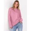 image:imageANRABESS Sweaters for Women 2026 Fall Fashion OutfitsCoral Pink