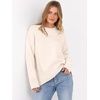 image:imageANRABESS Sweaters for Women 2026 Fall Fashion OutfitsLight Apricot