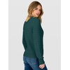 image:imageANRABESS Sweaters for Women Cable Knit Henley Neck Fall OutfitsDark Green