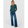 image:imageANRABESS Sweaters for Women Cable Knit Henley Neck Fall OutfitsDark Green