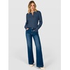 image:imageANRABESS Sweaters for Women Cable Knit Henley Neck Fall OutfitsDeep Blue