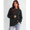 image:imageANRABESS Sweaters for Women Oversized Cable Knit Pullover Fall OutfitsBlack