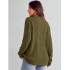image:imageANRABESS Sweaters for Women Oversized Cable Knit Pullover Fall OutfitsBrown Yellow