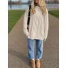 image:imageANRABESS Sweaters for Women Oversized Cable Knit Pullover Fall OutfitsCream