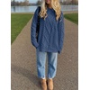 image:imageANRABESS Sweaters for Women Oversized Cable Knit Pullover Fall OutfitsDeep Blue