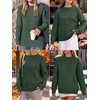 image:imageANRABESS Sweaters for Women Oversized Cable Knit Pullover Fall OutfitsDeep Green