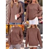 image:imageANRABESS Sweaters for Women Oversized Cable Knit Pullover Fall OutfitsOrange