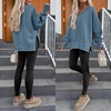 image:imageANRABESS Sweatshirt for Women Fall Oversized Fleece PulloverGrey Blue