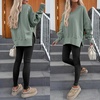 image:imageANRABESS Sweatshirt for Women Fall Oversized Fleece PulloverSage Green