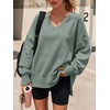image:imageANRABESS Sweatshirt for Women Fall Oversized Fleece PulloverSage Green