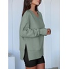 image:imageANRABESS Sweatshirt for Women Fall Oversized Fleece PulloverSage Green