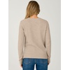 image:imageANRABESS Womens Fall Long Sleeve Argyle Knit SweatersAlmond