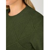 image:imageANRABESS Womens Fall Long Sleeve Argyle Knit SweatersArmy Green