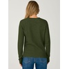 image:imageANRABESS Womens Fall Long Sleeve Argyle Knit SweatersArmy Green