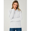 image:imageANRABESS Womens Fall Long Sleeve Argyle Knit SweatersWhite