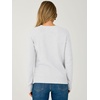 image:imageANRABESS Womens Fall Long Sleeve Argyle Knit SweatersWhite