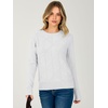 image:imageANRABESS Womens Fall Long Sleeve Argyle Knit SweatersWhite