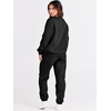 image:imageANRABESS Womens Lounge Set Sweatsuits for Women Fall 2 Piece Jogger PantsBlack