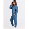 image:imageANRABESS Womens Lounge Set Sweatsuits for Women Fall 2 Piece Jogger PantsBlue