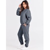 image:imageANRABESS Womens Lounge Set Sweatsuits for Women Fall 2 Piece Jogger PantsDark Grey