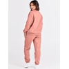 image:imageANRABESS Womens Lounge Set Sweatsuits for Women Fall 2 Piece Jogger PantsDark Pink