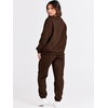 image:imageANRABESS Womens Lounge Set Sweatsuits for Women Fall 2 Piece Jogger PantsDrek Coffee