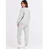 image:imageANRABESS Womens Lounge Set Sweatsuits for Women Fall 2 Piece Jogger PantsGrey