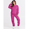 image:imageANRABESS Womens Lounge Set Sweatsuits for Women Fall 2 Piece Jogger PantsHot Pink