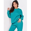 image:imageANRABESS Womens Lounge Set Sweatsuits for Women Fall 2 Piece Jogger PantsLake