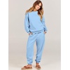 image:imageANRABESS Womens Lounge Set Sweatsuits for Women Fall 2 Piece Jogger PantsSky