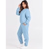 image:imageANRABESS Womens Lounge Set Sweatsuits for Women Fall 2 Piece Jogger PantsSky