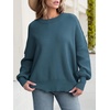 image:imageANRABESS Womens Oversized Knit Sweaters 2026 Fall OutfitsBlue