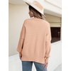 image:imageANRABESS Womens Oversized Knit Sweaters 2026 Fall OutfitsBlush