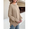 image:imageANRABESS Womens Oversized Knit Sweaters 2026 Fall OutfitsBright Tan