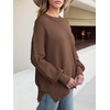 image:imageANRABESS Womens Oversized Knit Sweaters 2026 Fall OutfitsCoffee