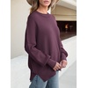 image:imageANRABESS Womens Oversized Knit Sweaters 2026 Fall OutfitsFuchsia