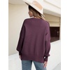 image:imageANRABESS Womens Oversized Knit Sweaters 2026 Fall OutfitsFuchsia