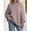 image:imageANRABESS Womens Oversized Knit Sweaters 2026 Fall OutfitsMauve