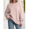 image:imageANRABESS Womens Oversized Knit Sweaters 2026 Fall OutfitsPink