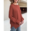 image:imageANRABESS Womens Oversized Knit Sweaters 2026 Fall OutfitsRust