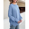 image:imageANRABESS Womens Oversized Knit Sweaters 2026 Fall OutfitsSmoky Blue