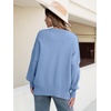 image:imageANRABESS Womens Oversized Knit Sweaters 2026 Fall OutfitsSmoky Blue